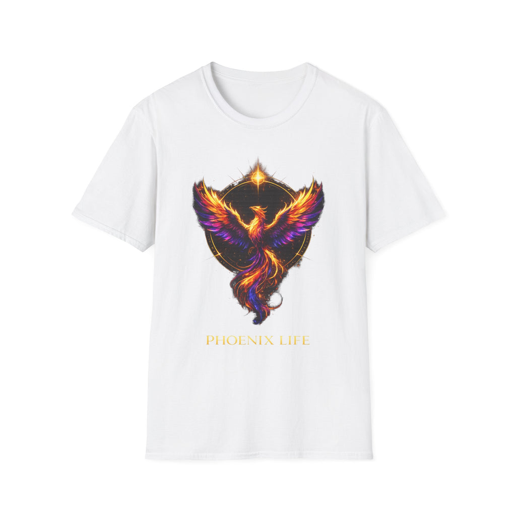 "Phoenix Life — Rise Graphic Tee | White"