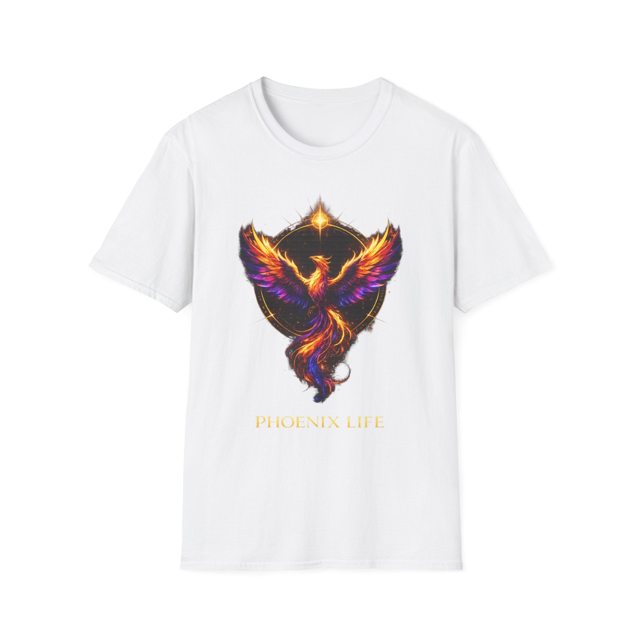 "Phoenix Life — Rise Graphic Tee | White"