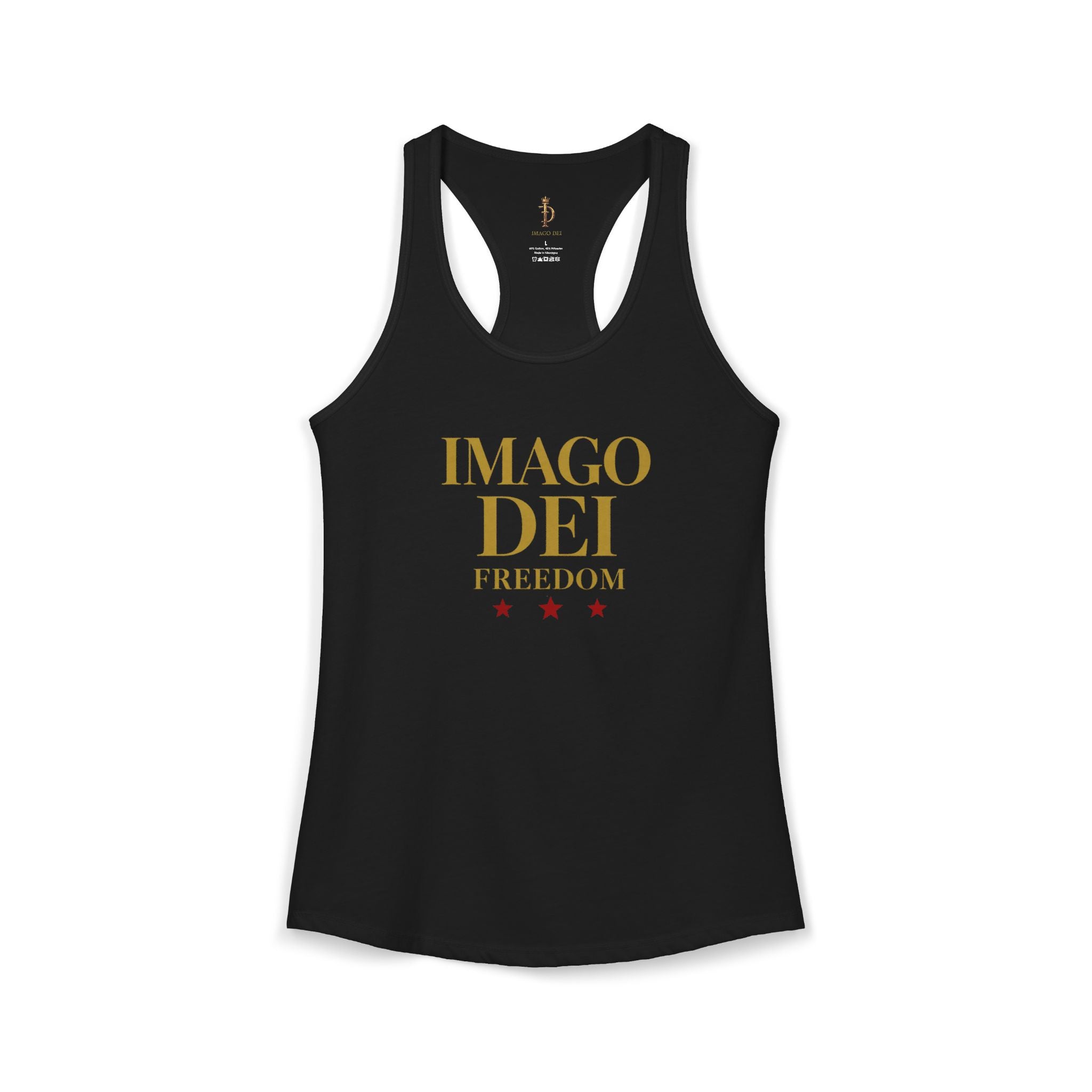 IMAGO DEI "Freedom" Racerback Tank