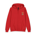 Youth Zip Hoodie — 'Punch Monkey' Boxing Graphic Kids Zip-Up