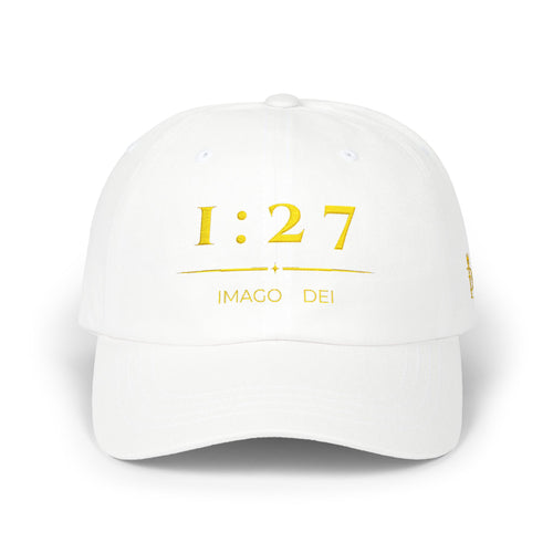 Dad Cap — 1:27 Imago Dei Embroidered Baseball Hat