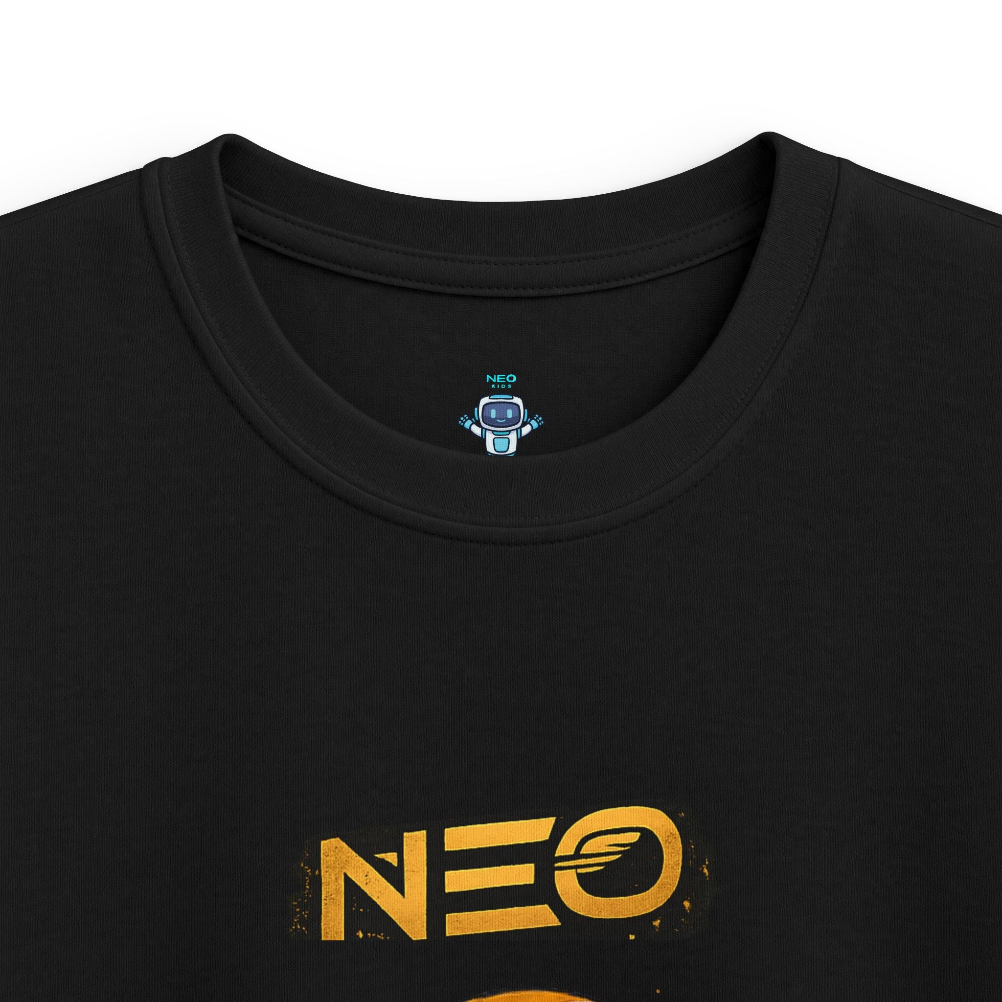 Kids 'NEO The Guide' Robot T‑Shirt — Cute Space Explorer Tee