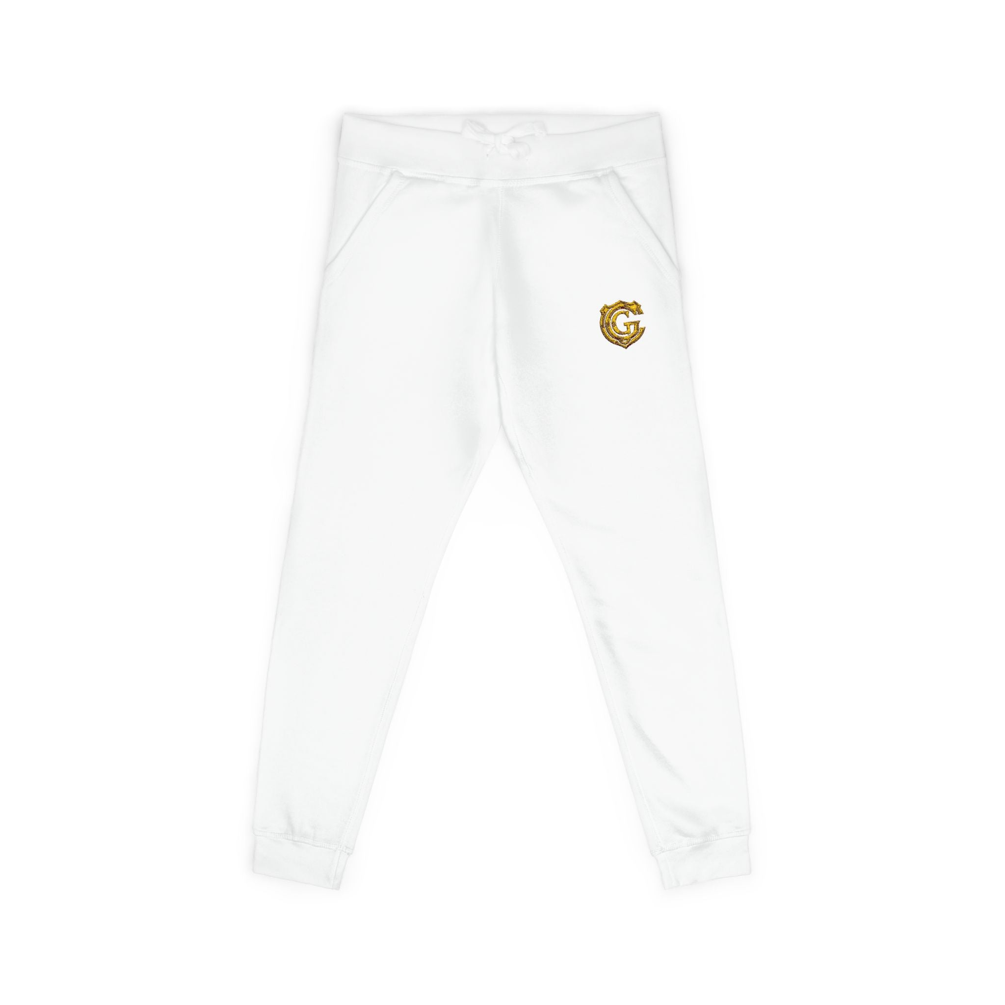Embroidered Genesis Code Fleece Sweatpants —  Genesis Code Joggers