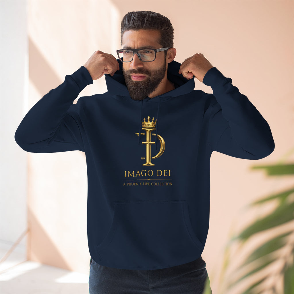 Imago Dei Hoodie – "Created With Purpose" Christian Pullover (Genesis 1:27)