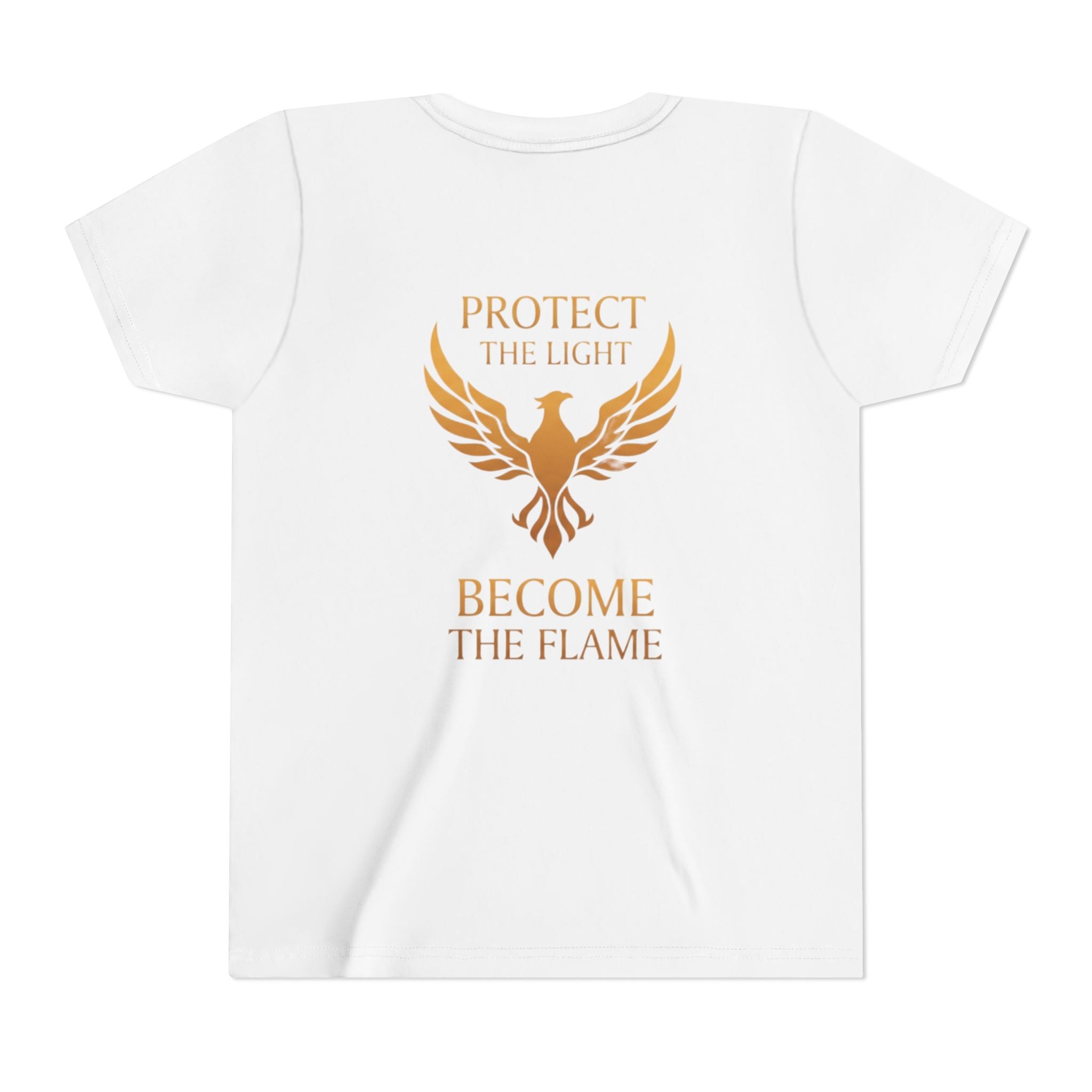 Youth Phoenix Tee — "Fire We Rise" Inspirational Kids T-Shirt