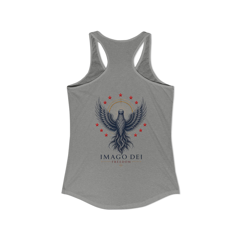 Imago Dei Identity (WHITE) Tank Top —  Freedom Collecion