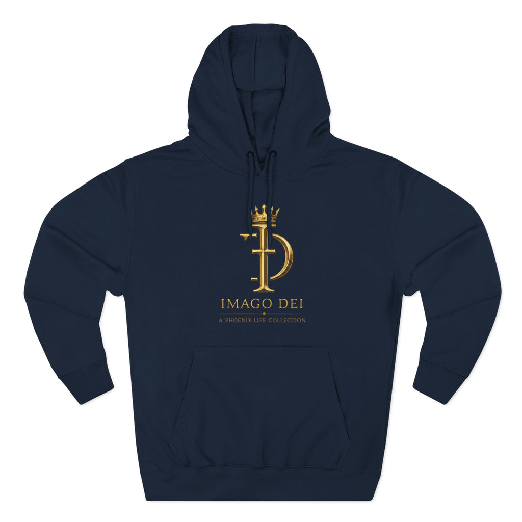 Imago Dei Hoodie – "Created With Purpose" Christian Pullover (Genesis 1:27)