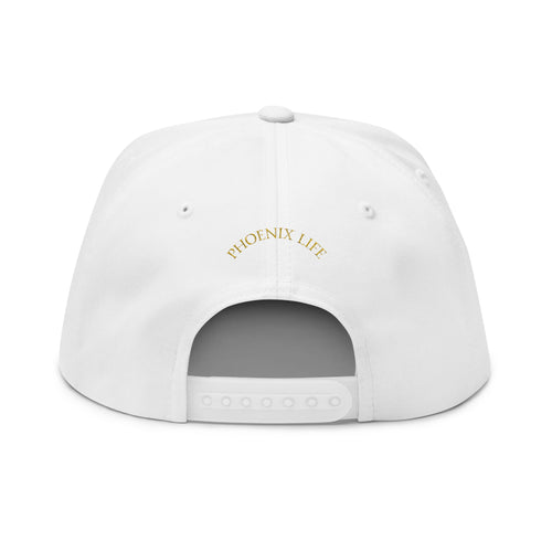 Embroidered Genesis Code Gold Origin Flat Bill Cap