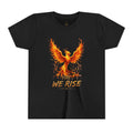Youth Phoenix Tee — "Fire We Rise" Inspirational Kids T-Shirt