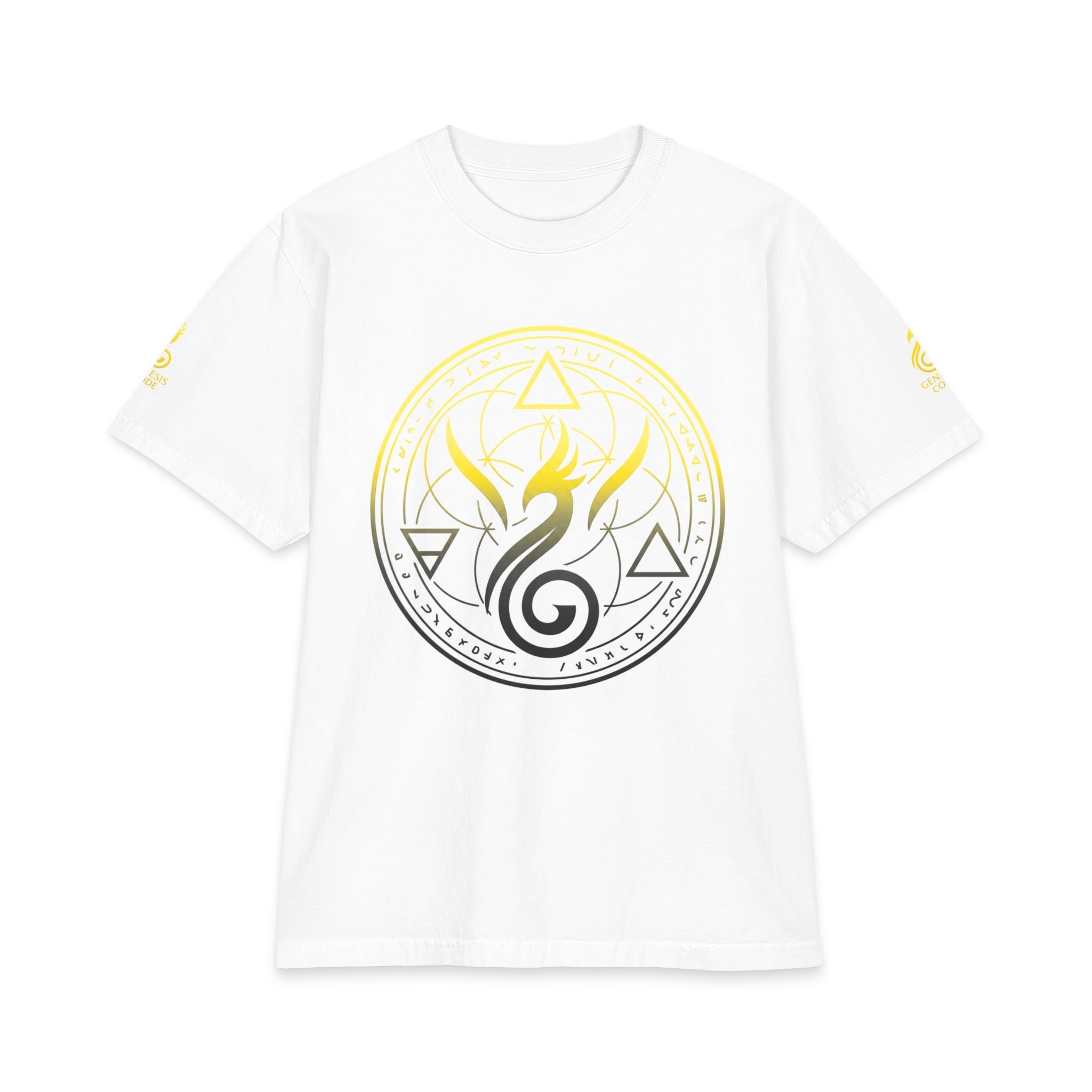 Genesis Code Gold - Black Ombre' Tee - Origin Seal (HIVE Collection)