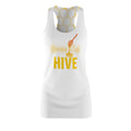 Genesis Code "HIVE" Racerback Dress — Honeycomb Print Sundress
