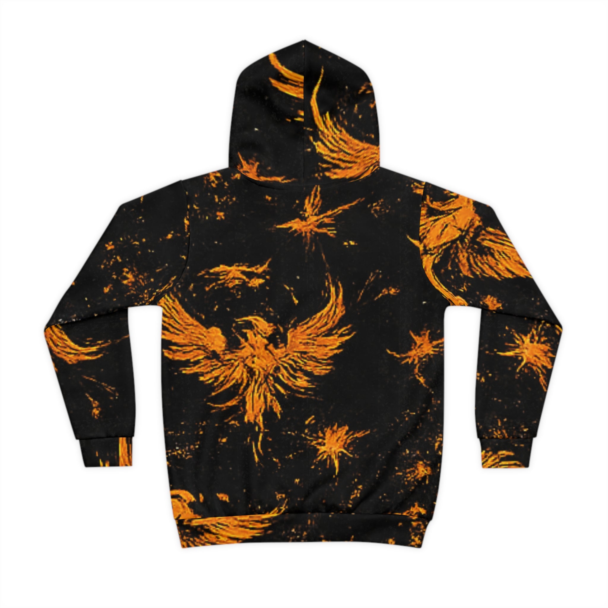 'We Rise' Phoenix Graphic - All-Over Print Kids Sweatshirt