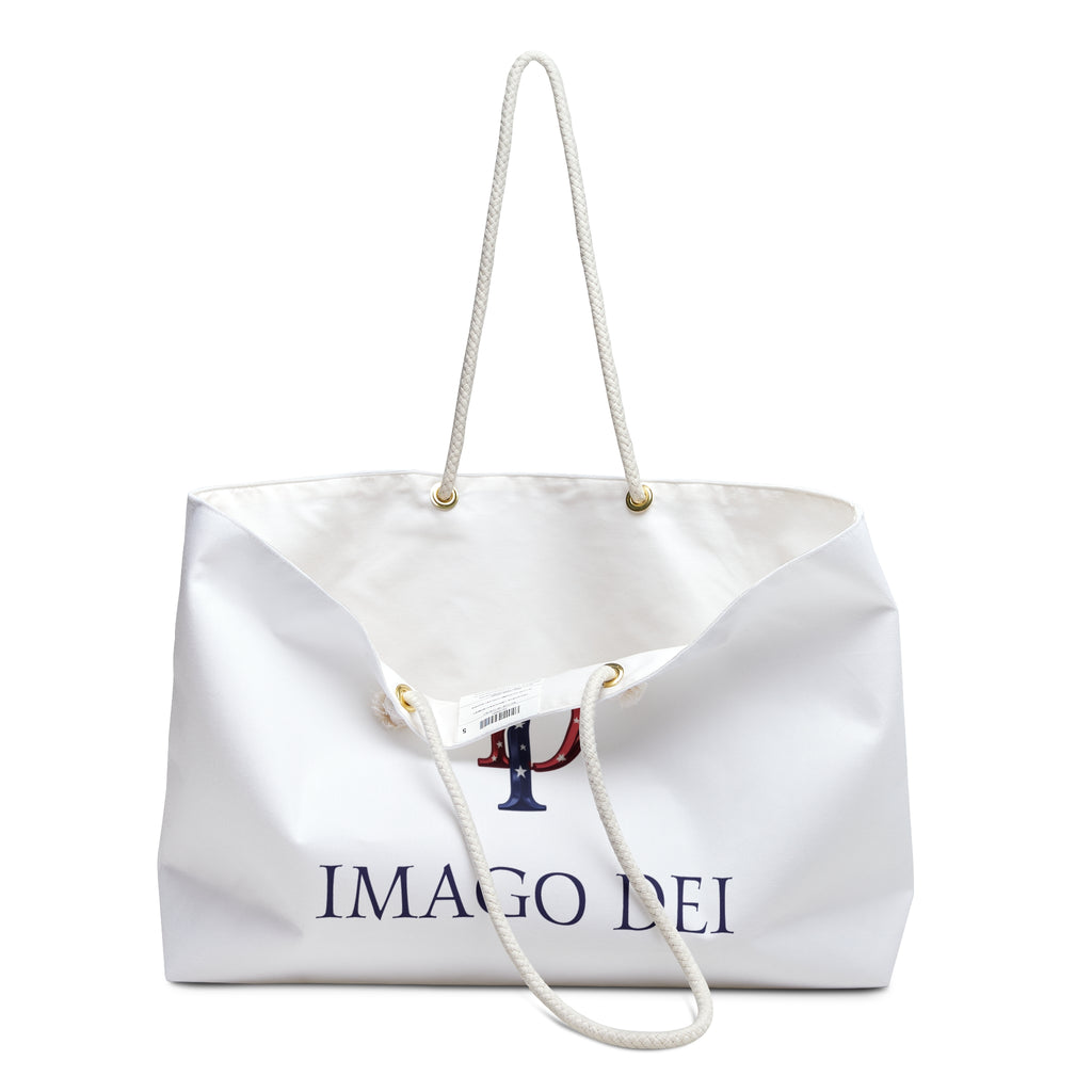 Imago Dei Weekender Bag — Crowned Monogram Travel Tote