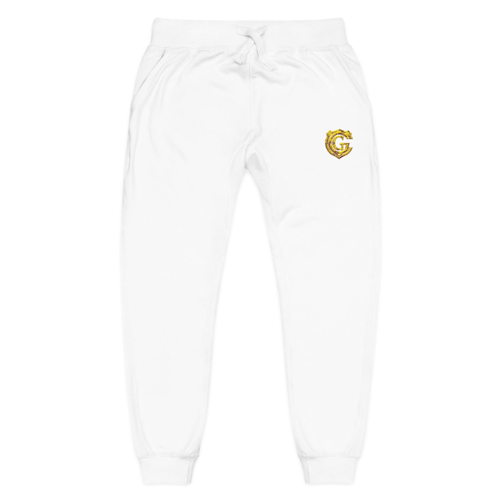 Embroidered Genesis Code Fleece Sweatpants —  Genesis Code Joggers