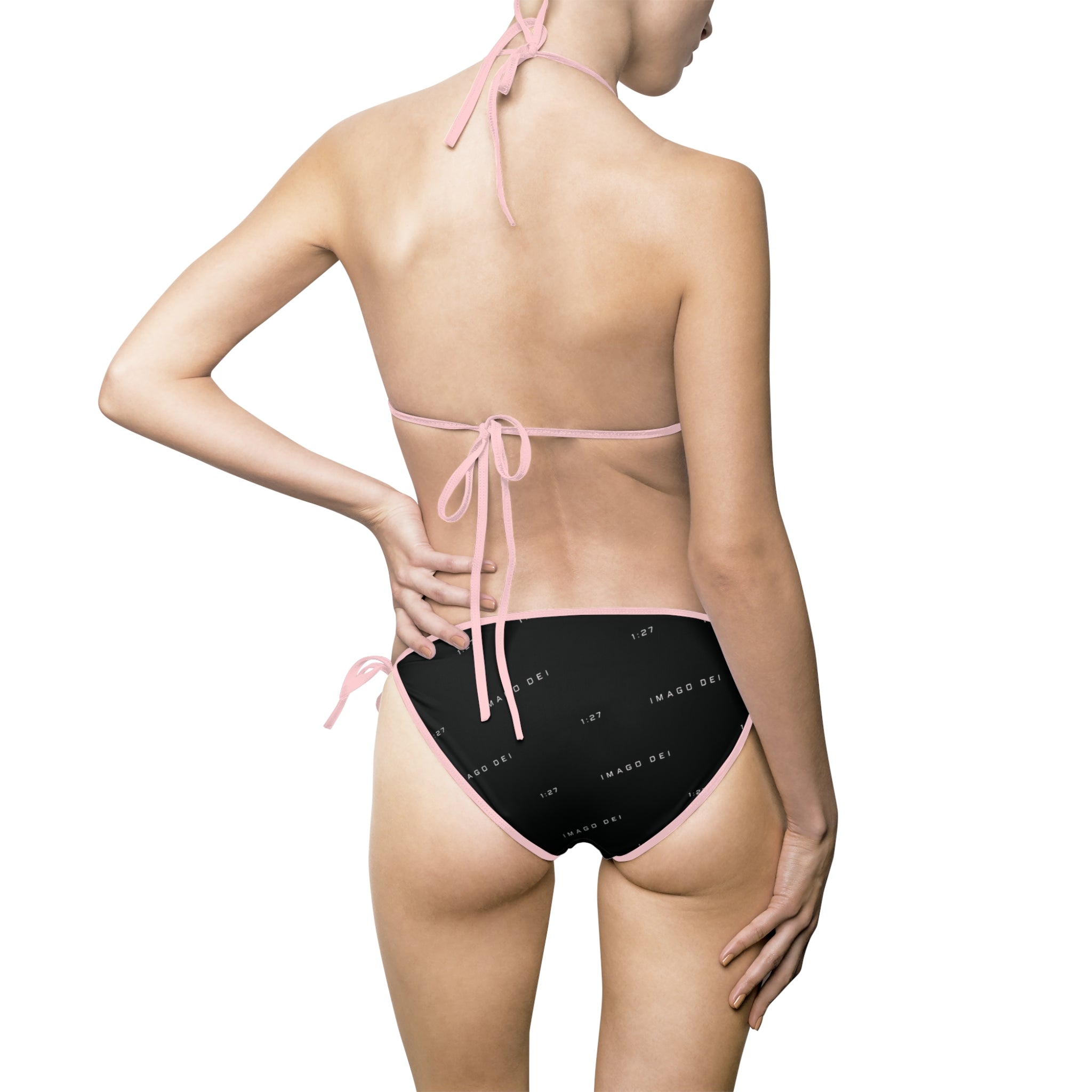 Imago Dei Freedom Shores Black Base Bikini Swimsuit