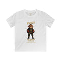 Kids Tee — 'Punch' Boxing Monkey Graphic, "The Chosen Courage" Motivational Shirt