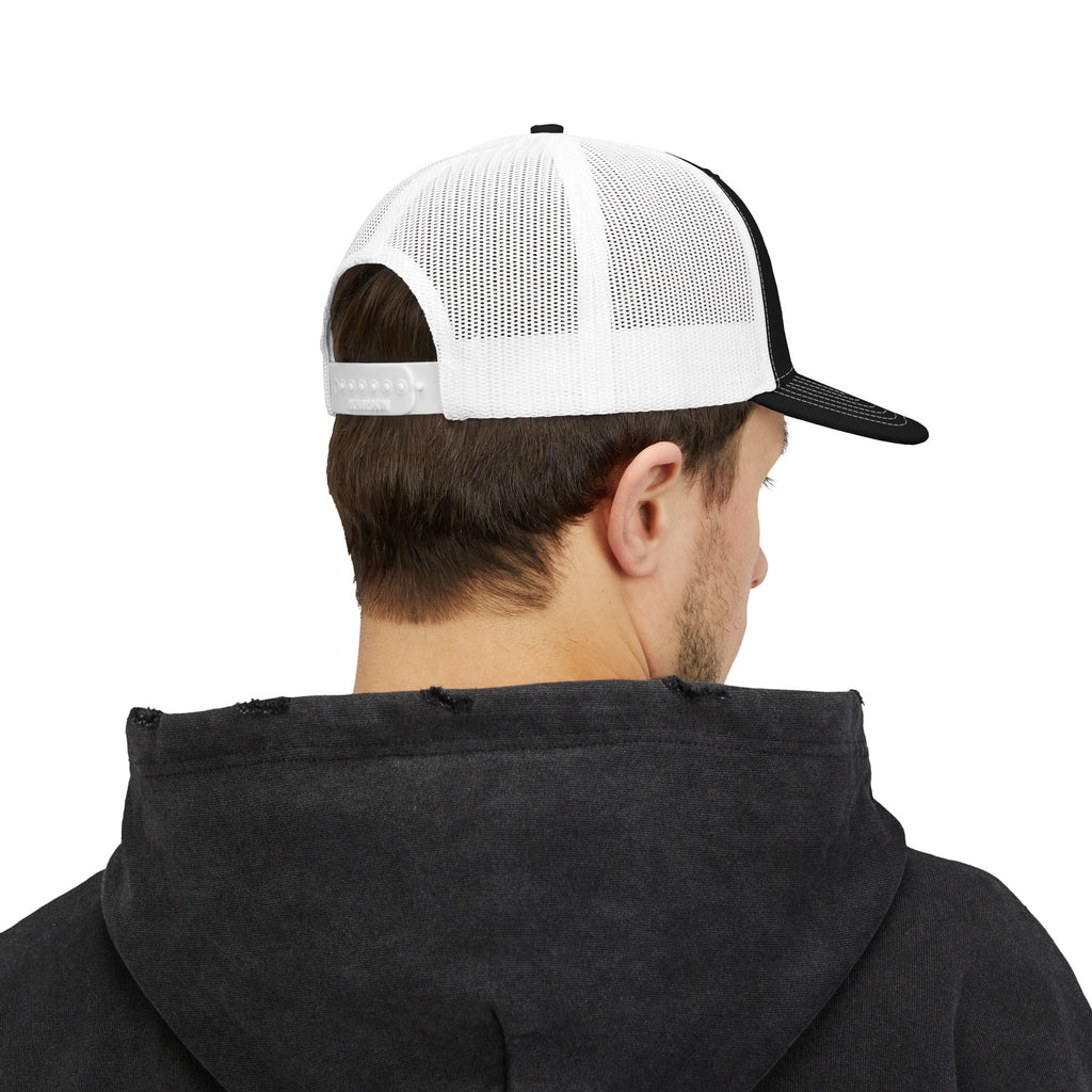 Genesis Code Halo Trucker Cap - Embroidered Logo Snapback