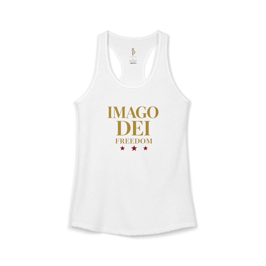 IMAGO DEI "Freedom" Racerback Tank