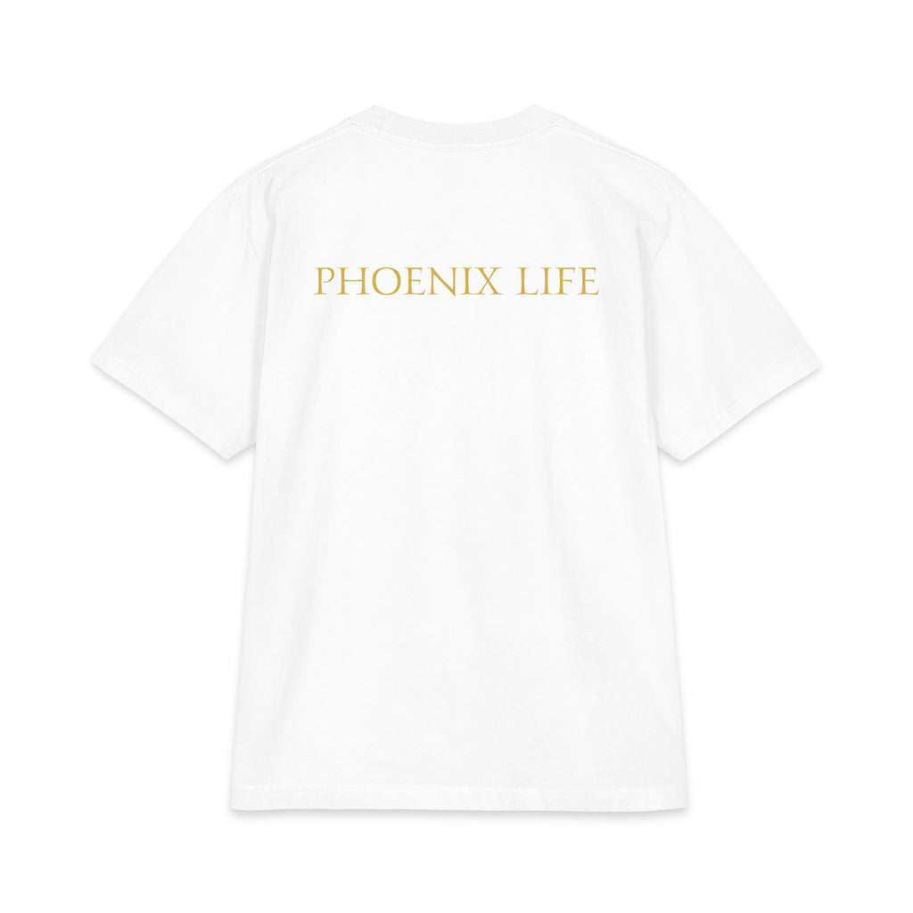 Phoenix Life Genesis Code Tee - Gold Origin Symbol