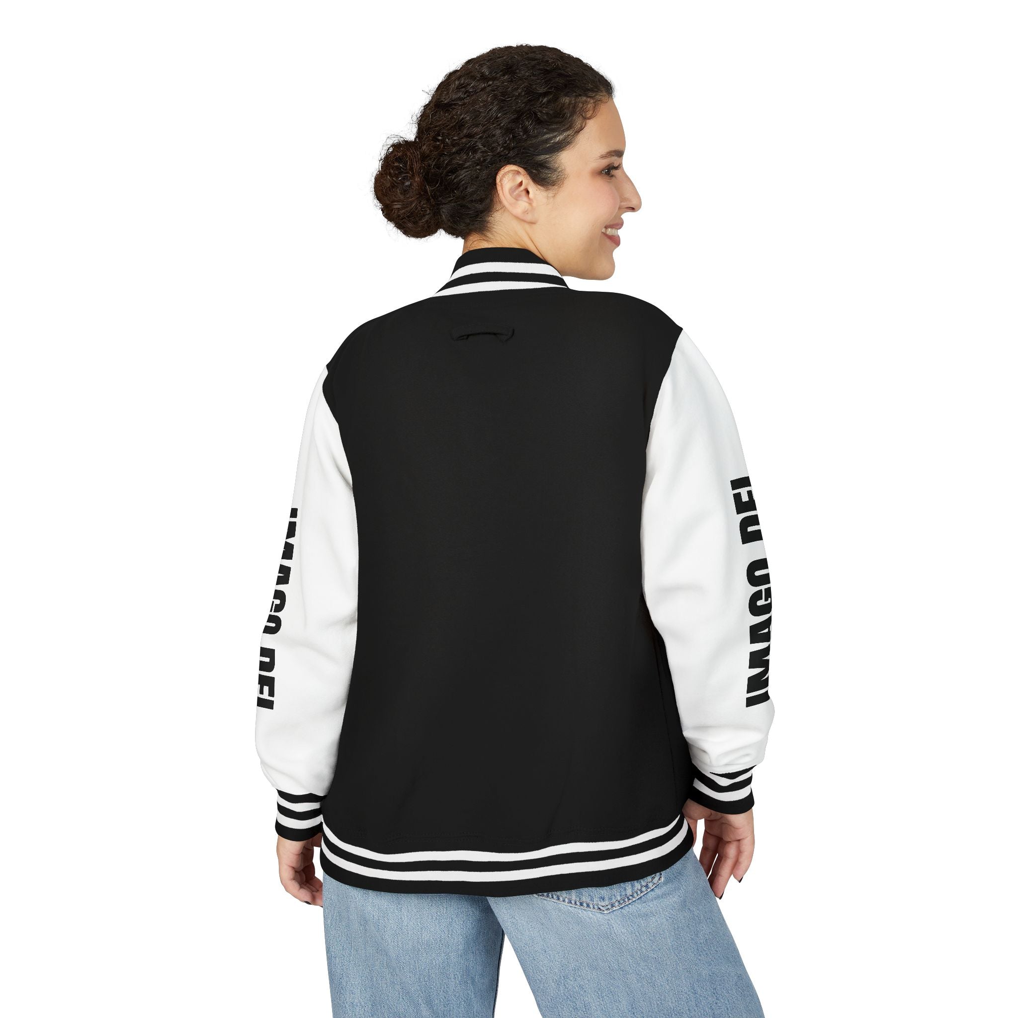 Imago Dei Varsity Jacket - B&W Elite Varsity Jacket