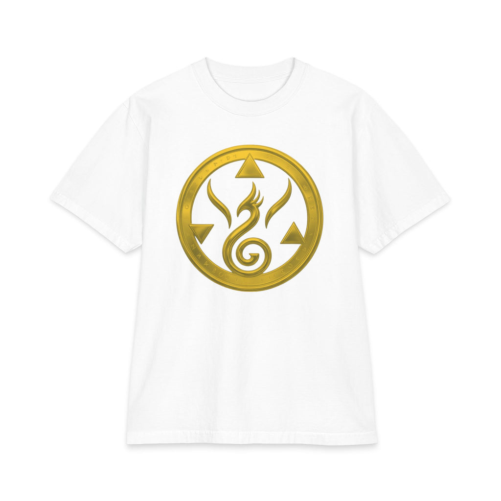 Phoenix Life Genesis Code Tee - Gold Origin Symbol