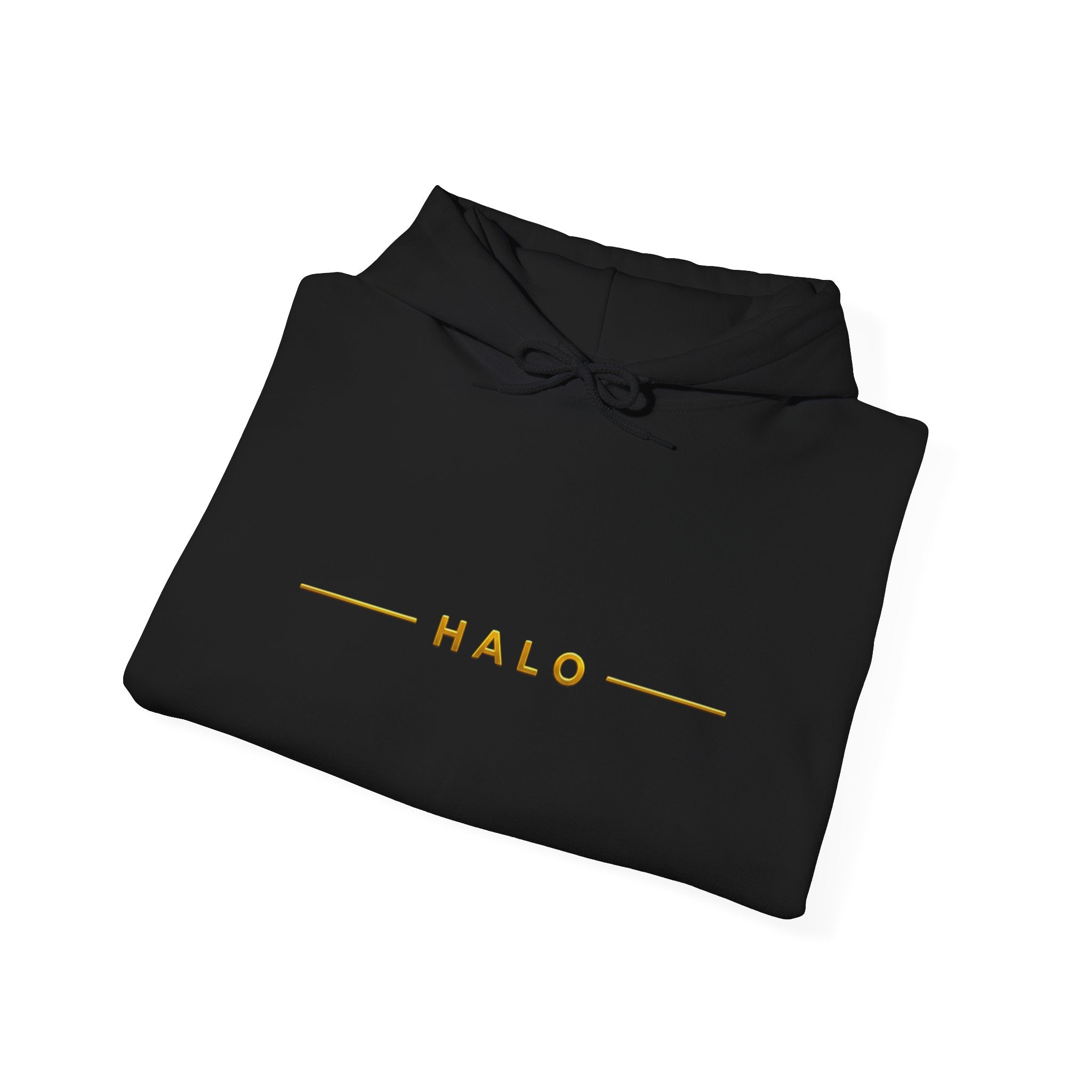 Genesis Code HALO Hoodie – Halo Armor Arc Crest Edition (Black & White)