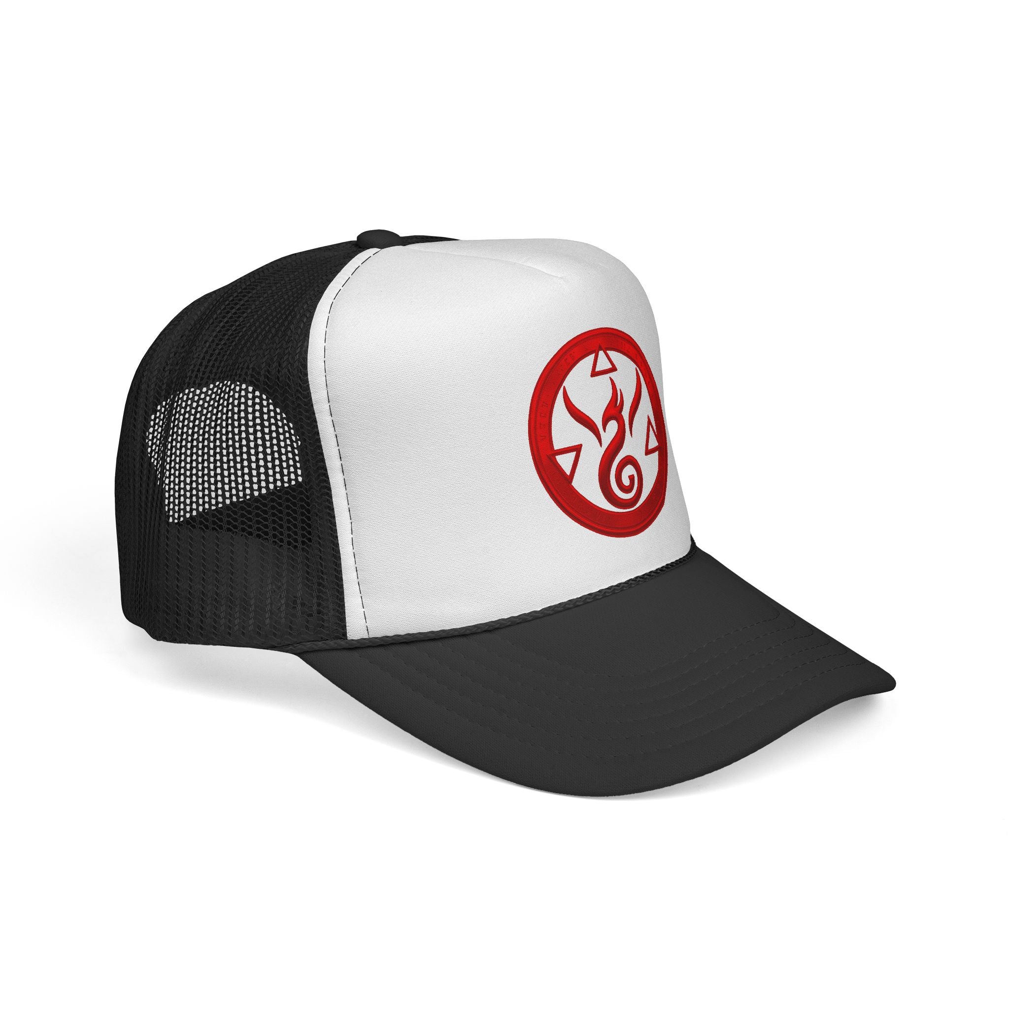 Genesis Code Trucker Cap- Red Origin Seal