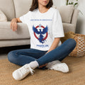 Freedom Is Identity Phoenix Life T-Shirt — Lightweight Phoenix Compass Tee