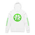 Genesis Code™ Matrix Hoodie – Black & Lime Green