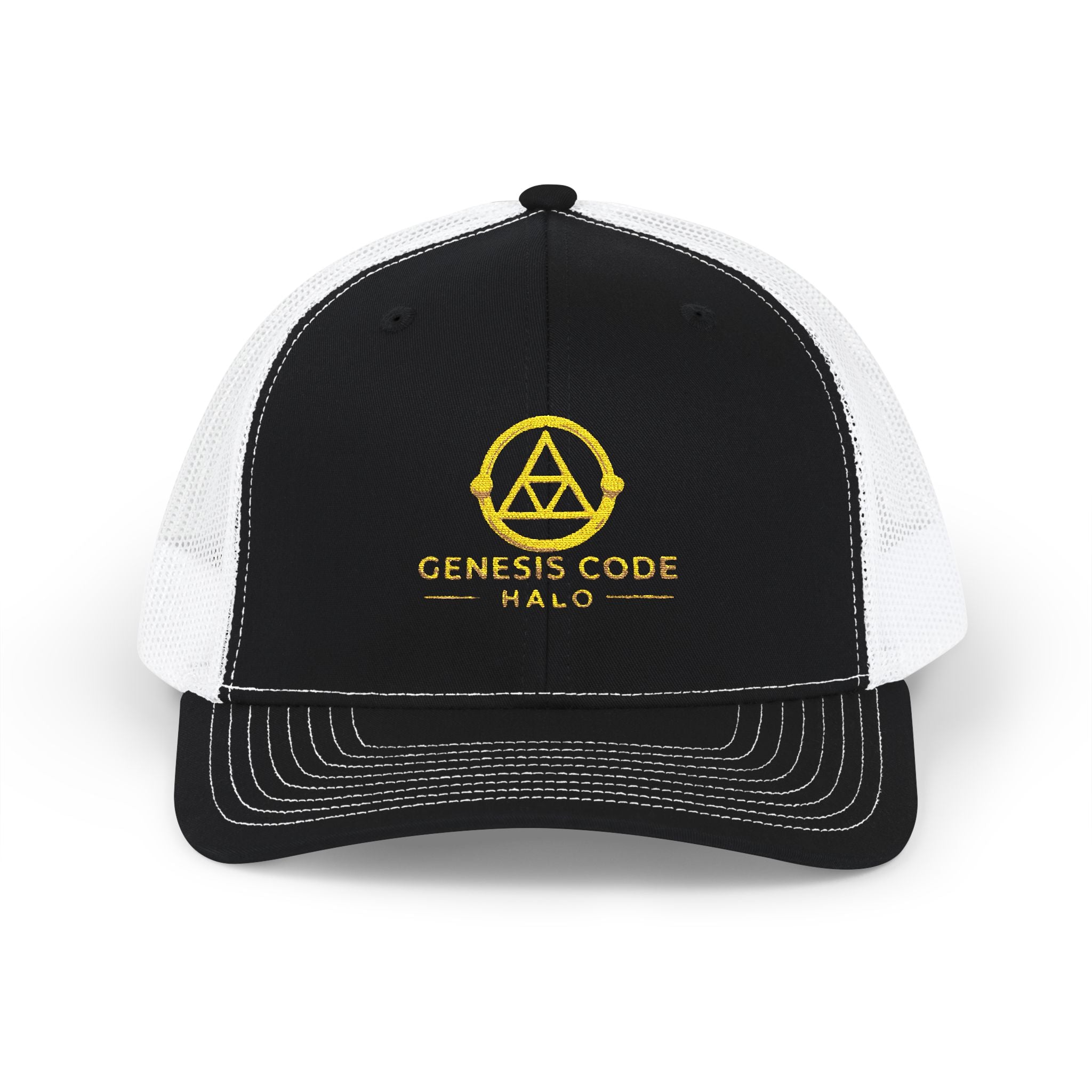 Genesis Code Halo Trucker Cap - Embroidered Logo Snapback