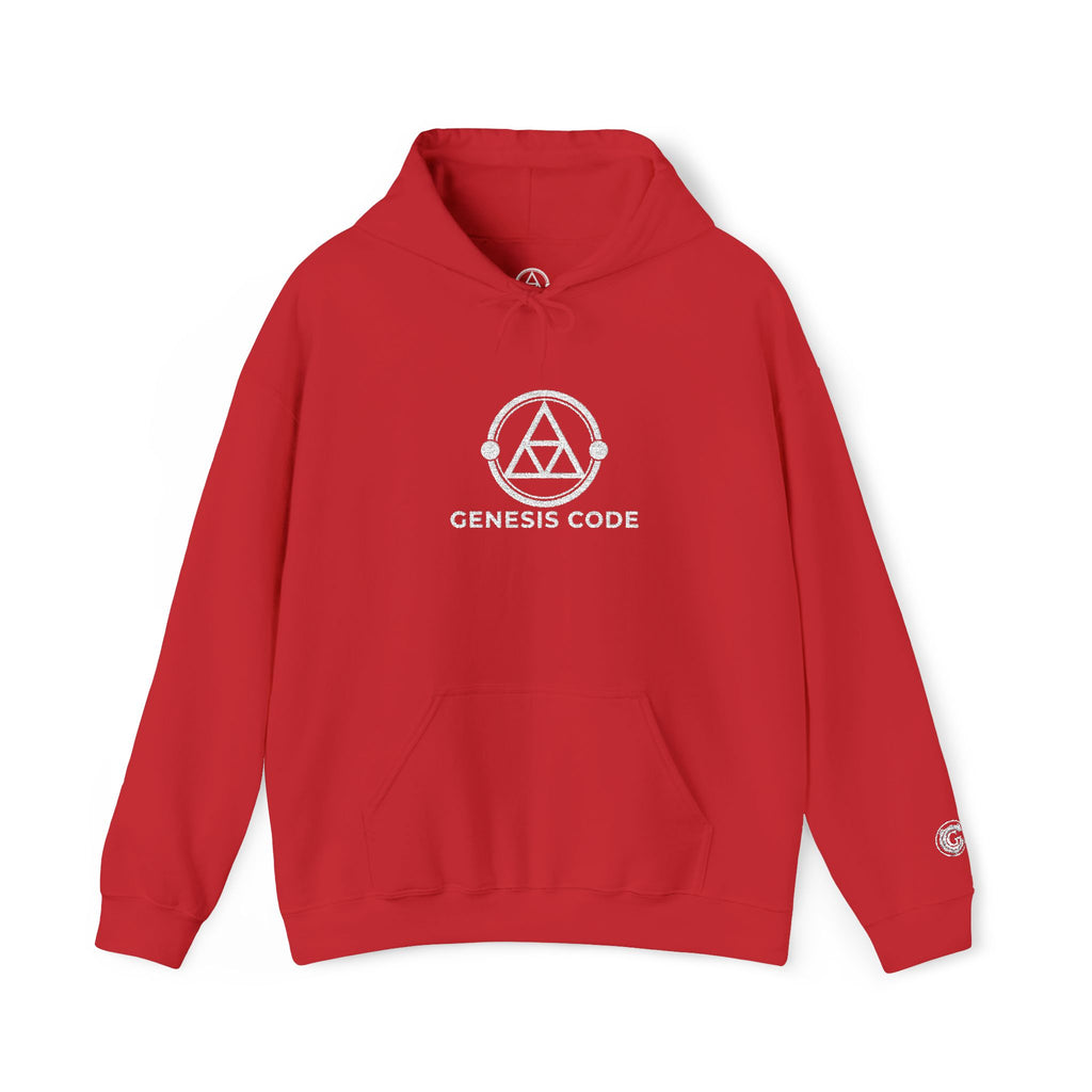Genesis Code Mainline Hoodie - Available in Red w/White Symbol or White w/Red Symbol