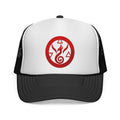 Genesis Code Trucker Cap- Red Origin Seal