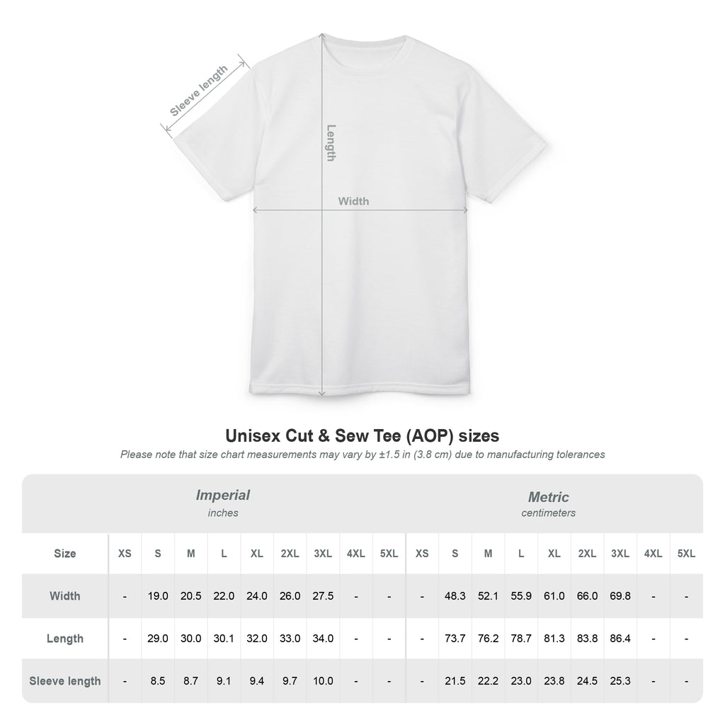 Hive Mentality Tee — Stay Aligned, Focused & Disciplined All-Over Print Shirt