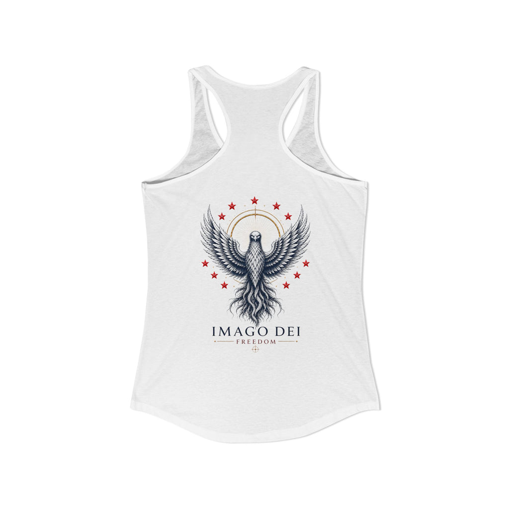 Imago Dei Identity (WHITE) Tank Top —  Freedom Collecion
