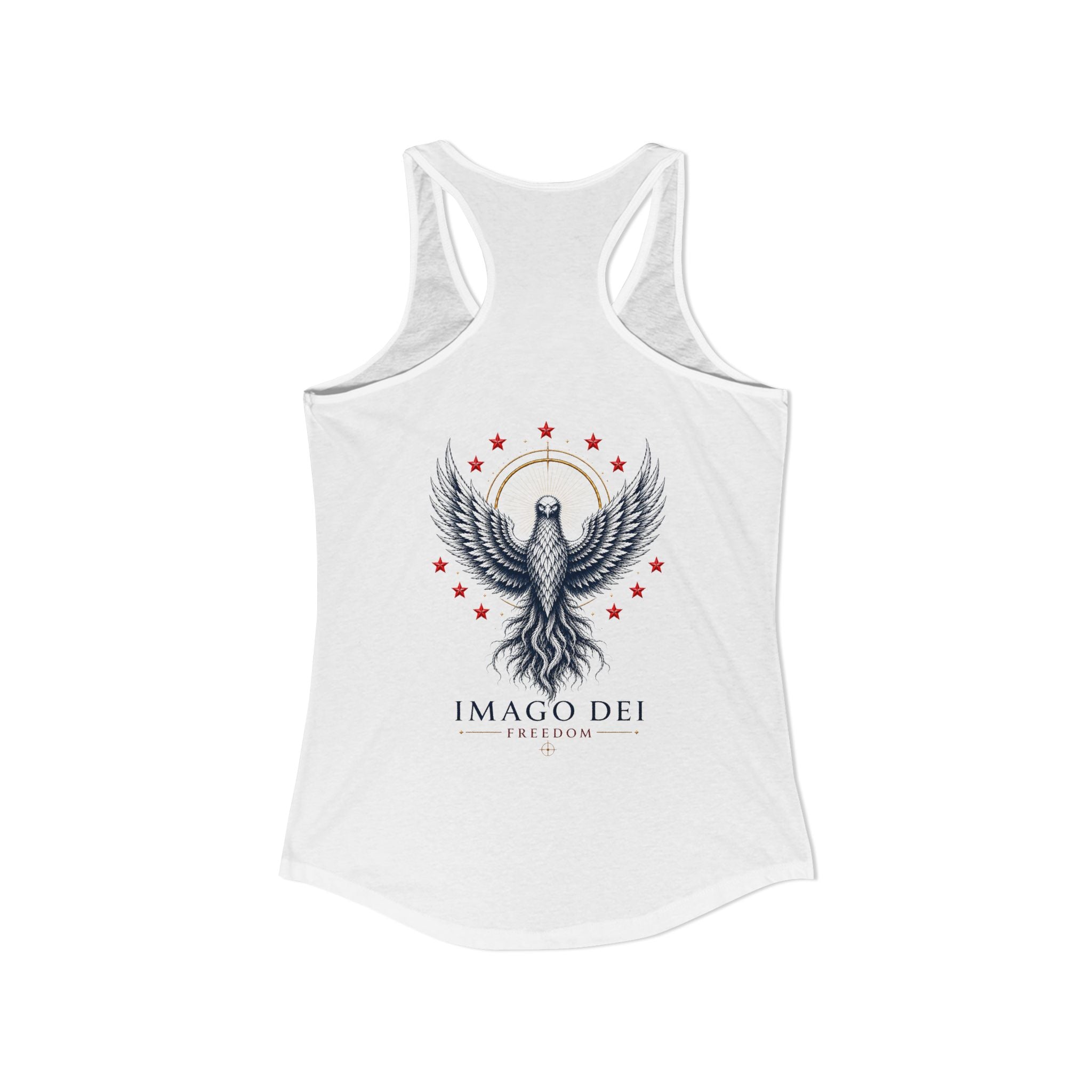 Imago Dei Identity (WHITE) Tank Top —  Freedom Collecion