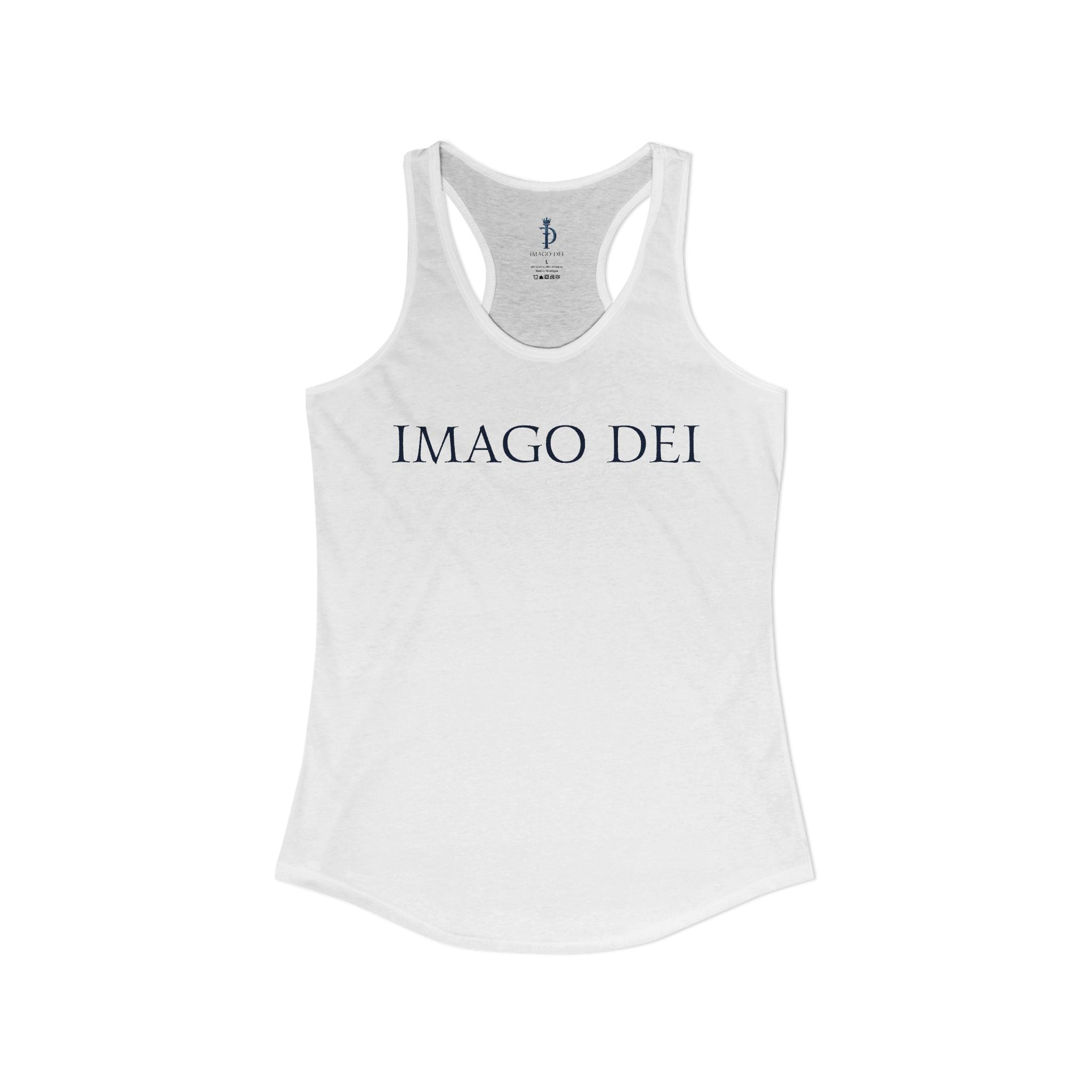 Imago Dei Identity (WHITE) Tank Top —  Freedom Collecion