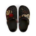 Kids Monkey Print EVA Foam Clogs – Cute Cartoon Animal Slip-On Shoes