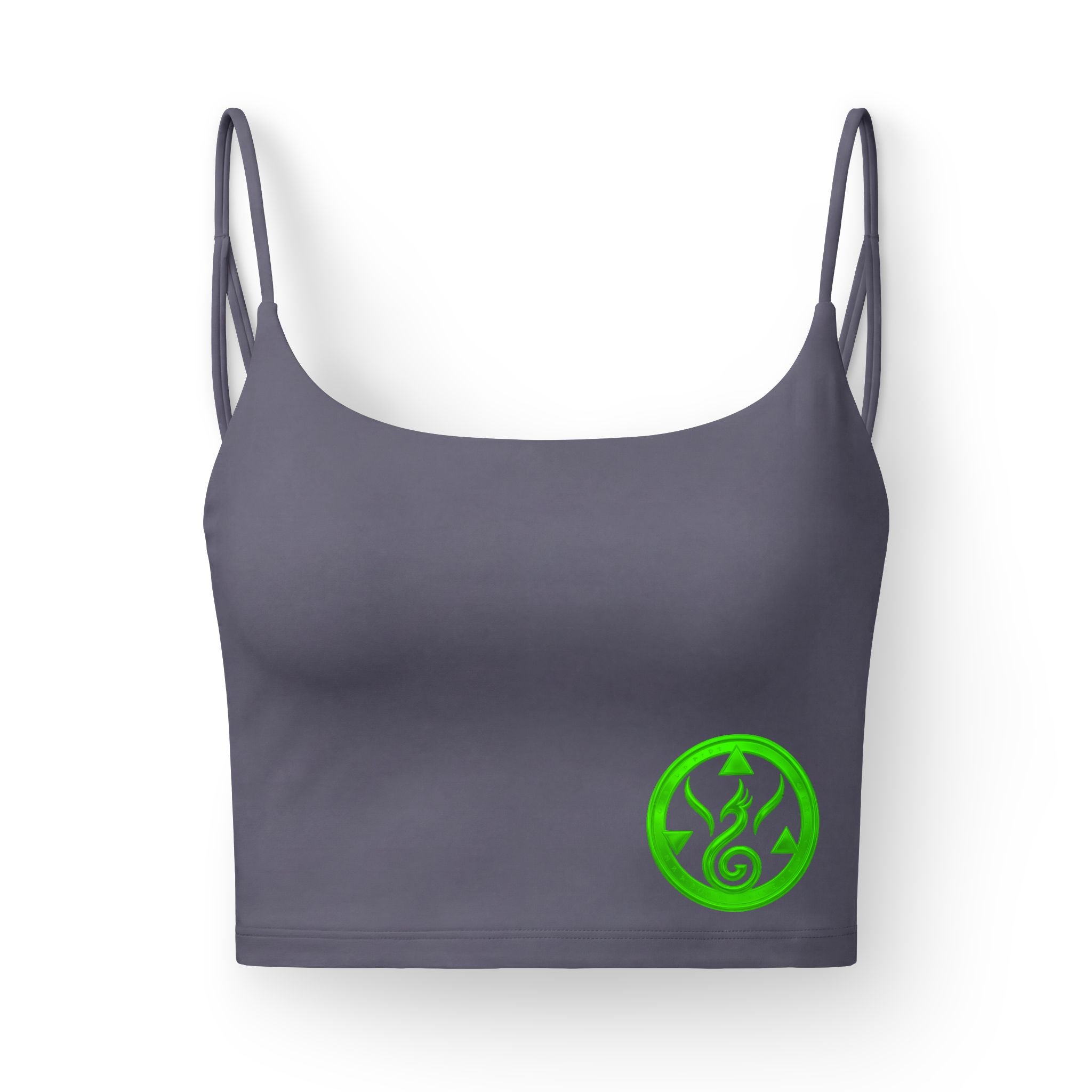 Women's Luxe Bra — Genesis Code Green Logo Luxe Bra