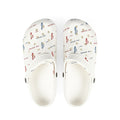 White Imago Dei Foam Clogs