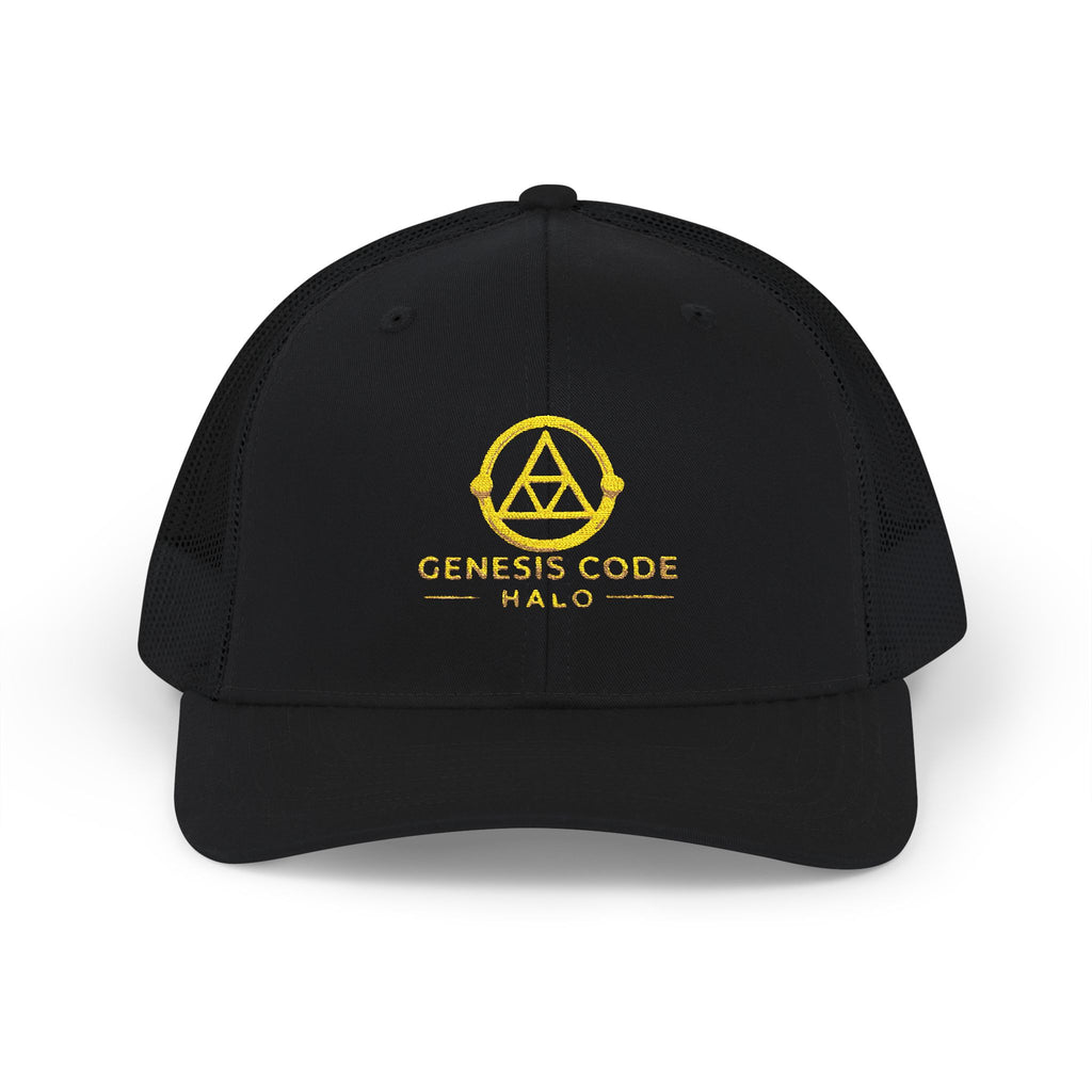 Genesis Code Halo Trucker Cap - Embroidered Logo Snapback