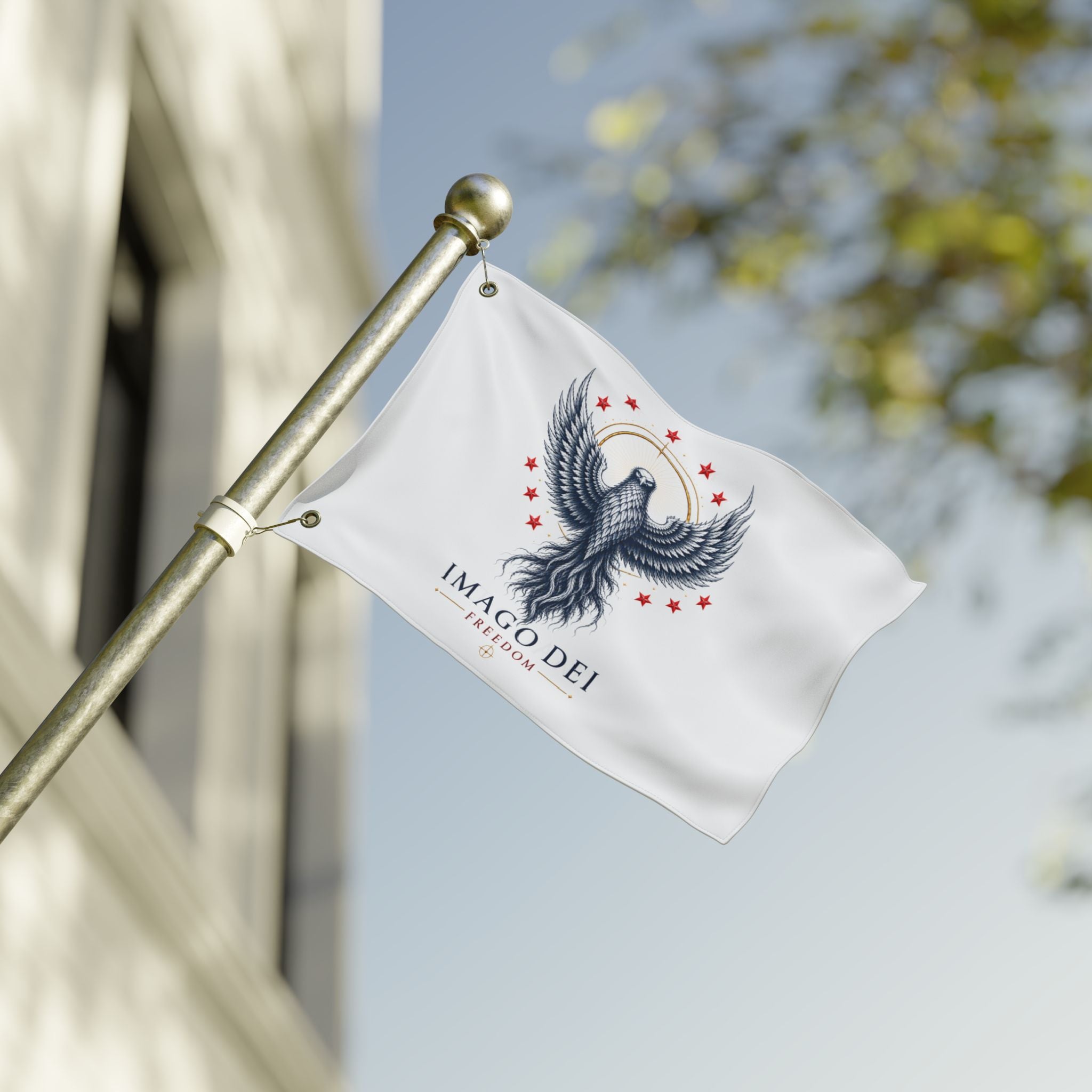 Freedom Flag — Imago Dei Double-Sided Decorative Flag