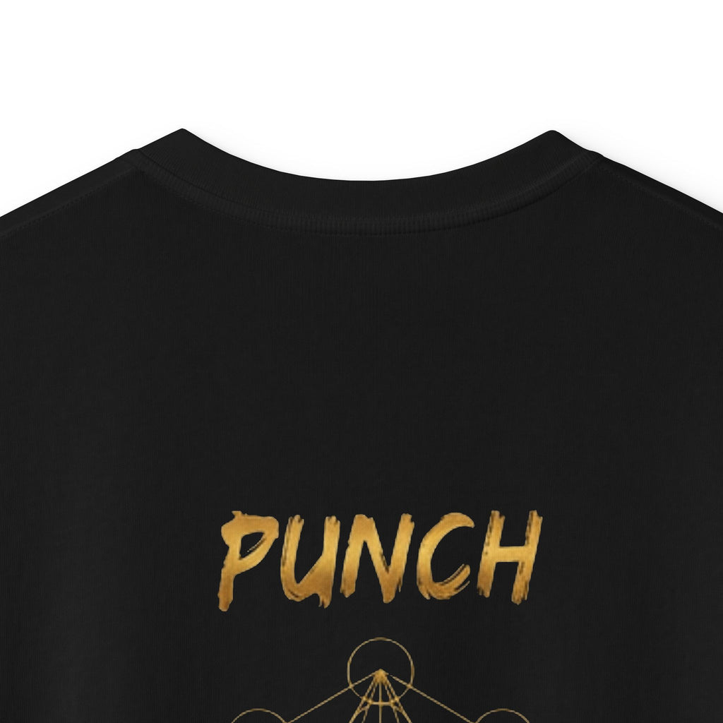 Kids Tee — 'Punch' Boxing Monkey Graphic, "The Chosen Courage" Motivational Shirt