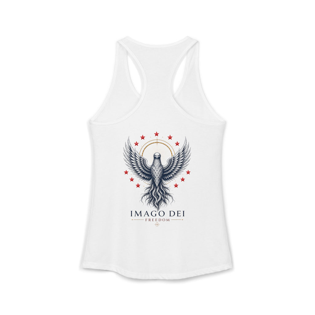 Imago Dei Identity (WHITE) Tank Top —  Freedom Collecion