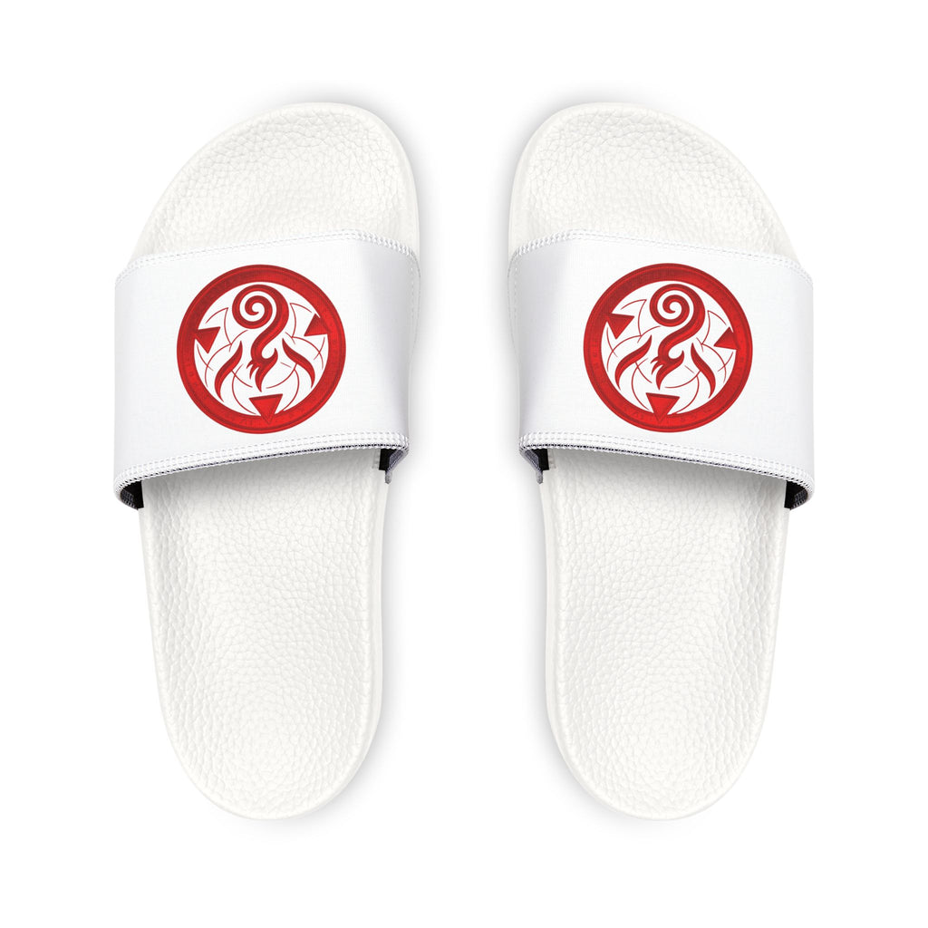 Women's Genesis Code (Red) Origin Slide Sandals — Red Coded Symbol