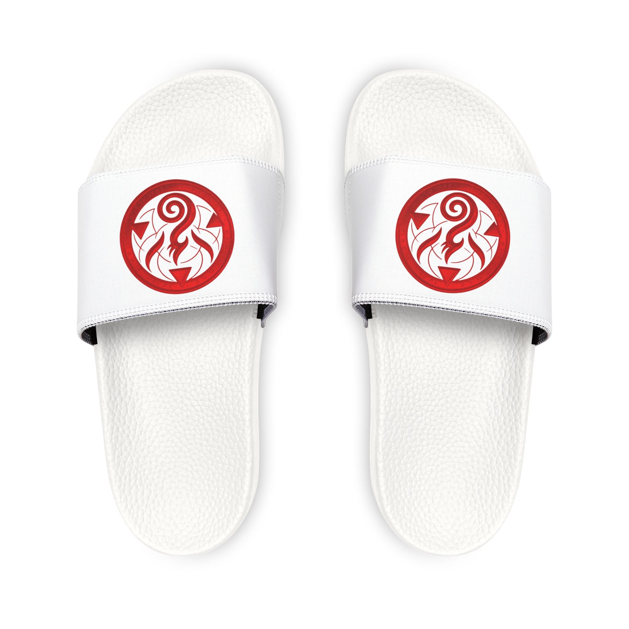 Women's Genesis Code (Red) Origin Slide Sandals — Red Coded Symbol