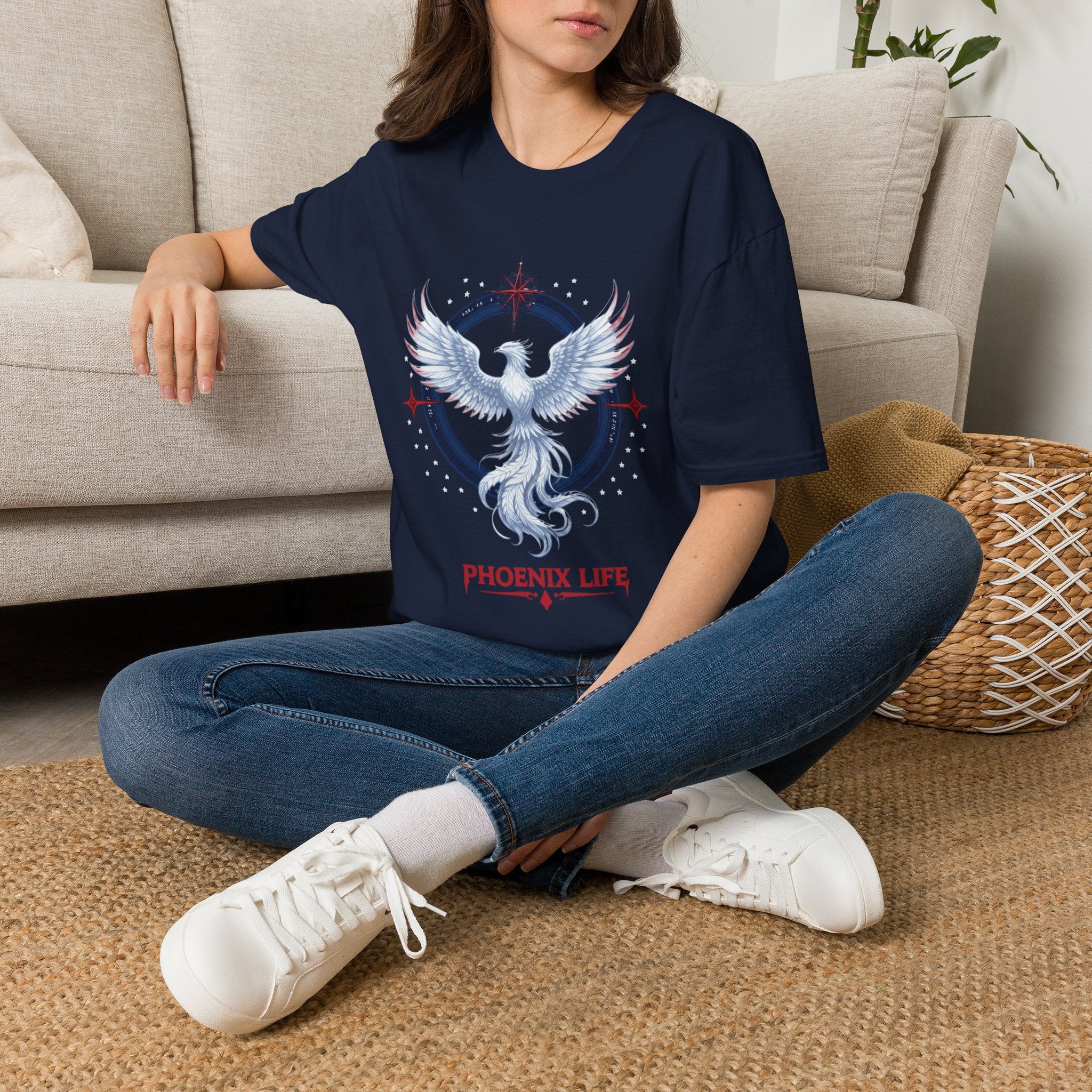Phoenix Life Freedom T-Shirt — Rising Phoenix Graphic Tee
