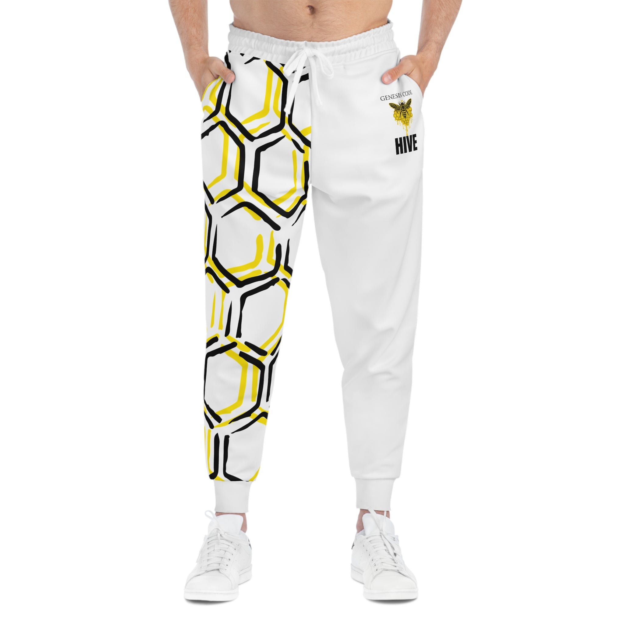 Genesis Code "HIVE" Athletic Joggers —   Graphic Sports Sweatpants