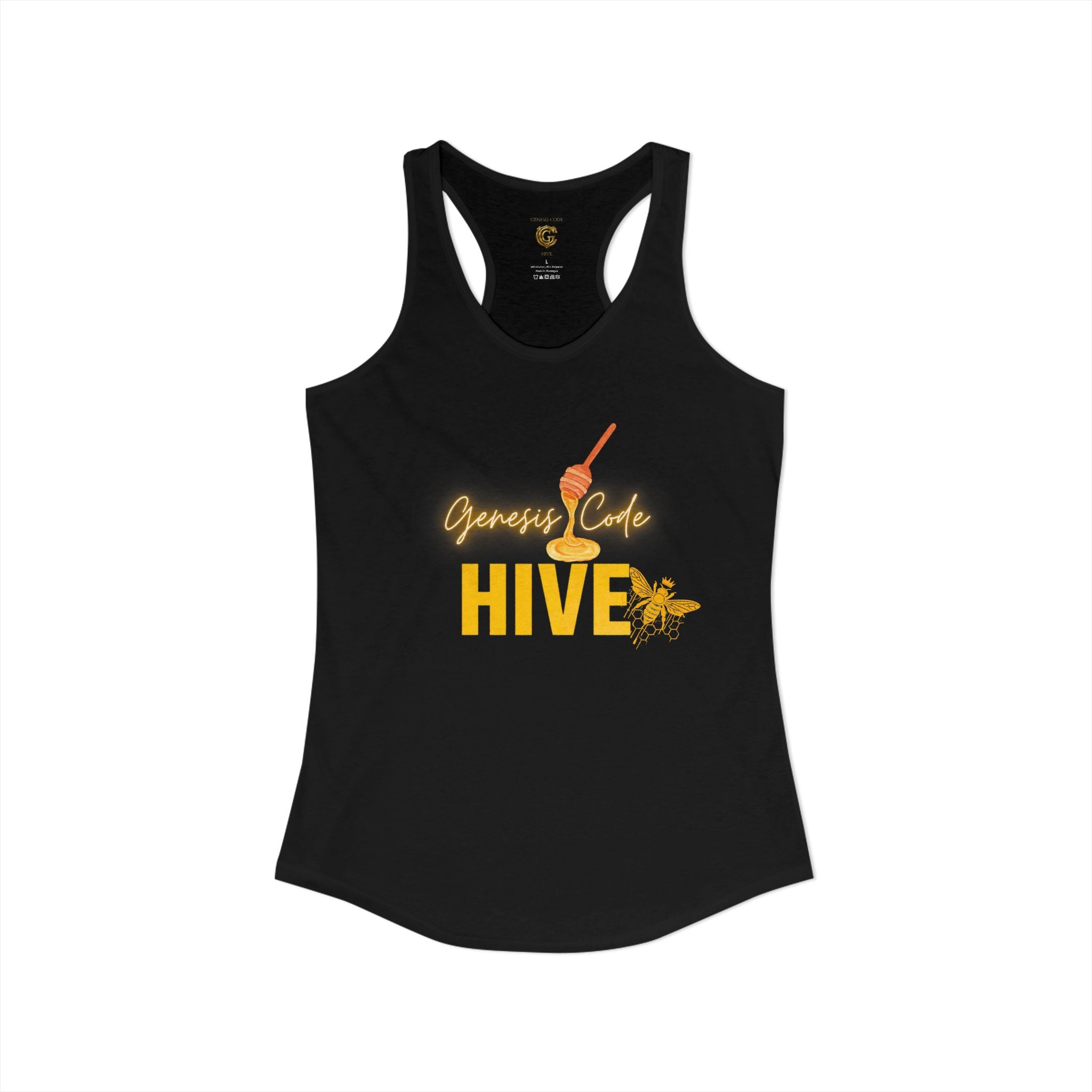 Genesis Code "HIVE" Women's Ideal Racerback Tank