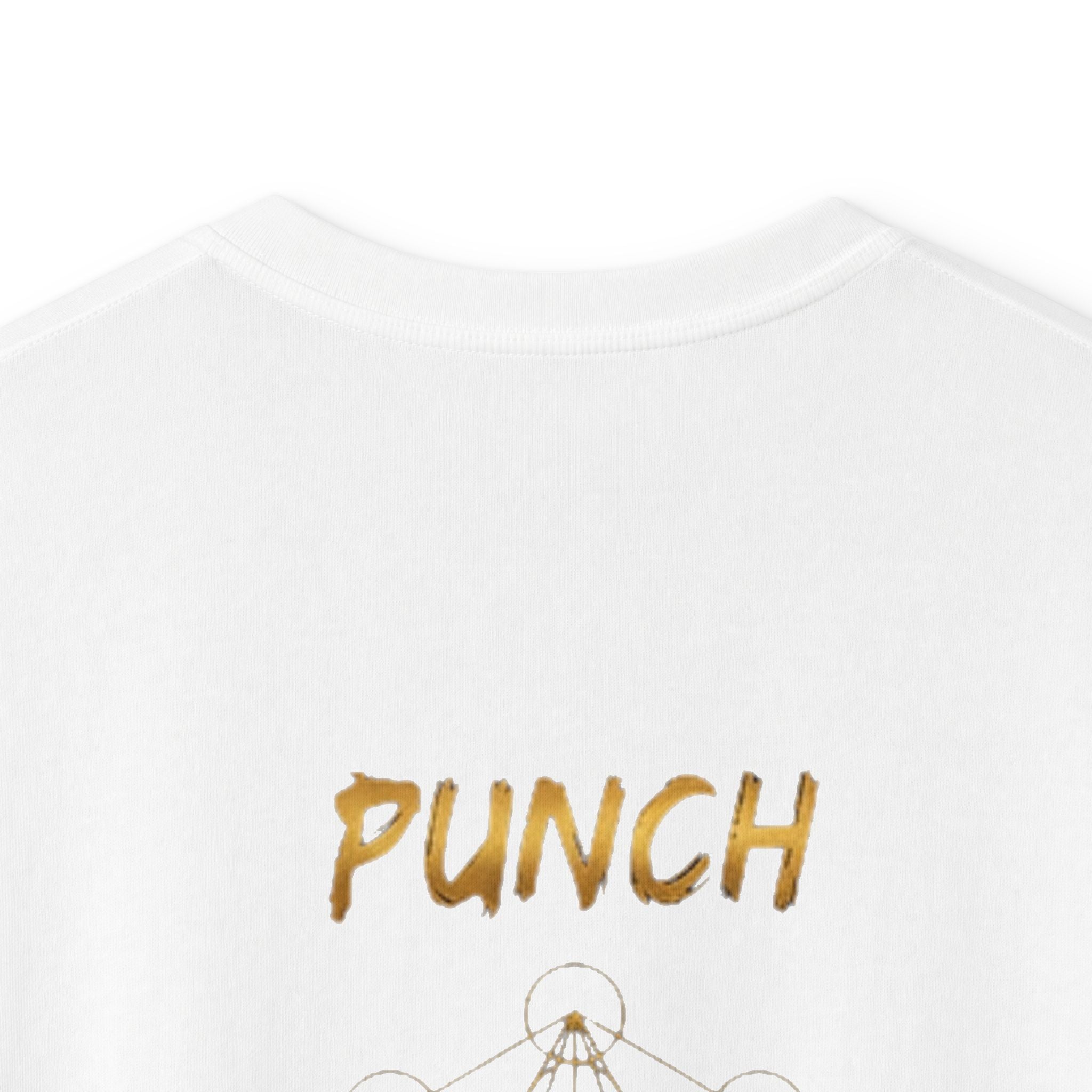 Kids Tee — 'Punch' Boxing Monkey Graphic, "The Chosen Courage" Motivational Shirt
